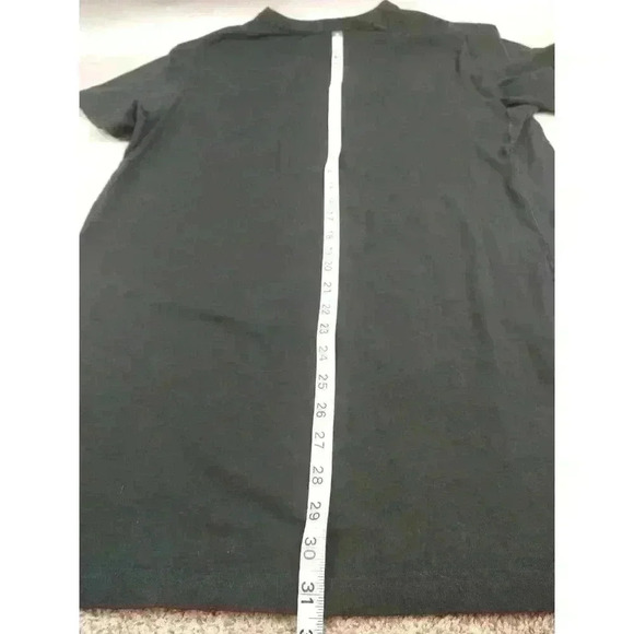 Duluth Trading T Shirt Mens Large Black Free Range Organic Cotton Stretch Casual - Picture 5 of 5